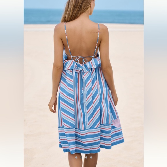 ANTHROPOLOGIE CELANDINE SLEEVELESS SQUARE NECK DRESS SIZE XXS-XL MSRP $118 NWT - Picture 2 of 11